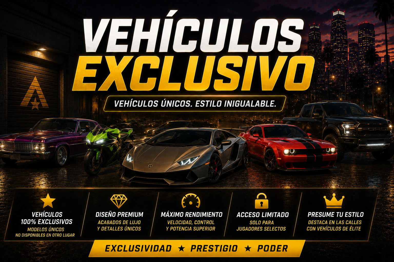 VEHICULOS EXCLUSIVO